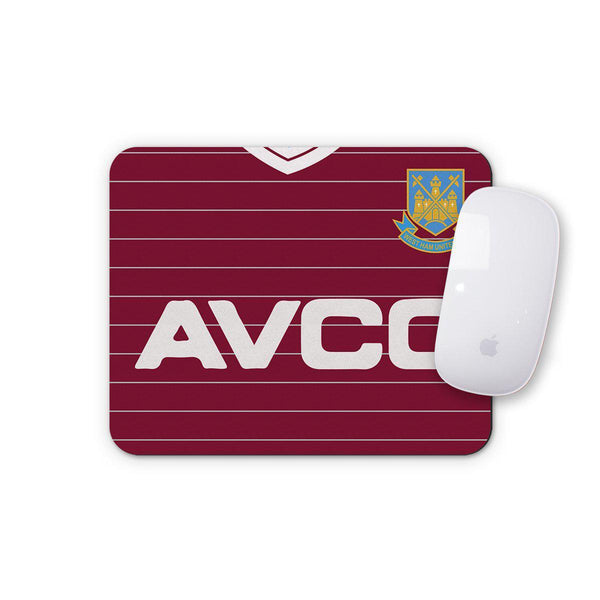 West Ham United 1986 Home Mouse Mat-Mouse mat-The Terrace Store