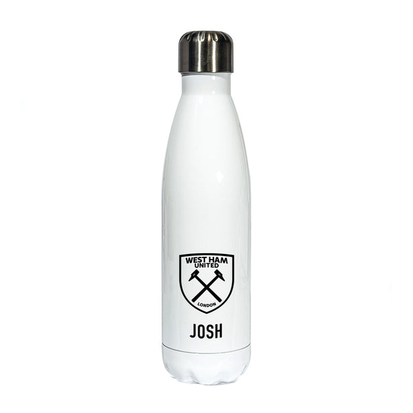 West Ham Personalised Water Bottle