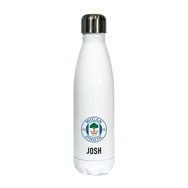 Wigan Athletic Personalised Water Bottle