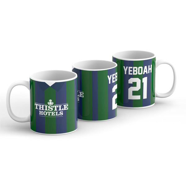 Yeboah 1993 Leeds United Third Kit Mug-Mugs-The Terrace Store