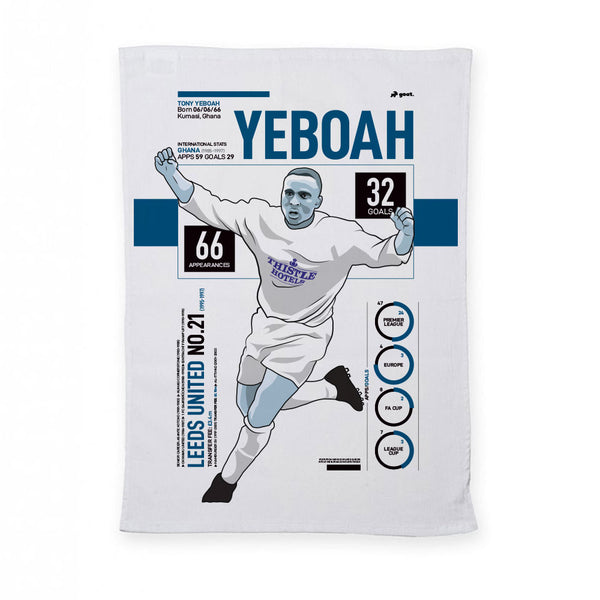Leeds Yeboah GOAT Tea Towel